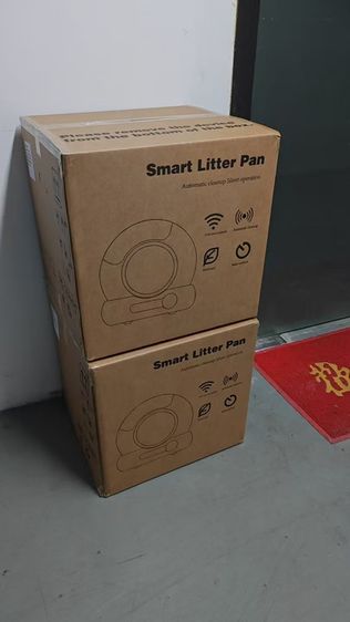 ทรายแมว & ห้องน้ำ ห้องน้ำแมวอัตโนมัติ สั่งงานด้วยมือถือมีwifi แอฟเป็นภาษาไทยรุ่นใหม่