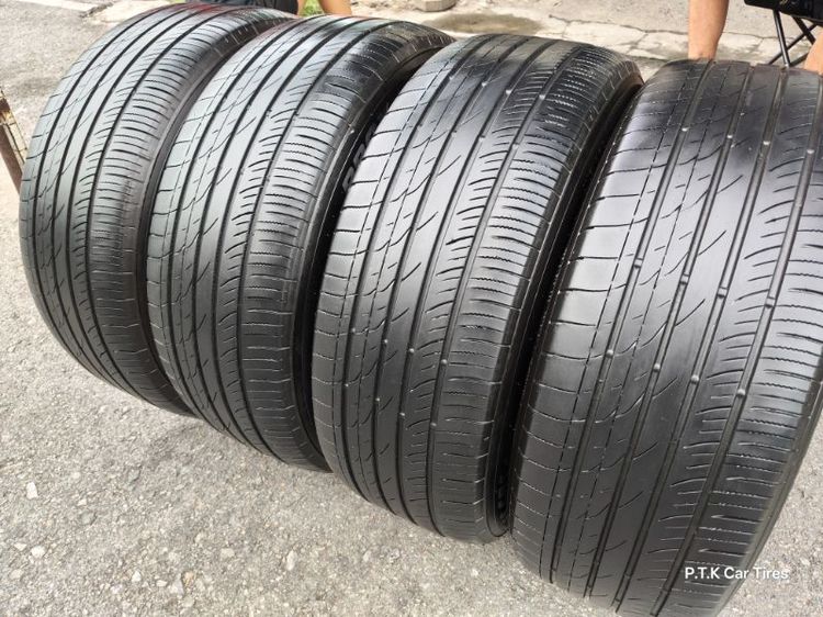 👉 TOYO PROXES CR1 SUV 👈235/55/18 ผลิตปี25 (ปีแท้ๆ💯)ดอกยางสวย เนื้อยางนิ่มๆ สดๆ ปีสดๆ ร่องยางลึก ไม่กินข้าง ขอบสวย รับน้ำหนักได้ดีเยื่ยม 104V ทนๆ ผ่านการใช้งานมาน้อยม รูปที่ 4