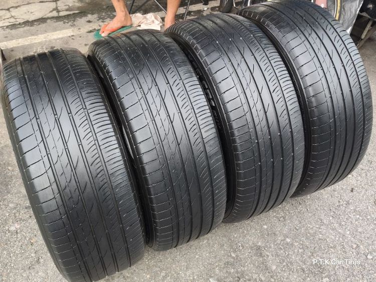 👉 TOYO PROXES CR1 SUV 👈235/55/18 ผลิตปี25 (ปีแท้ๆ💯)ดอกยางสวย เนื้อยางนิ่มๆ สดๆ ปีสดๆ ร่องยางลึก ไม่กินข้าง ขอบสวย รับน้ำหนักได้ดีเยื่ยม 104V ทนๆ ผ่านการใช้งานมาน้อยม รูปที่ 9