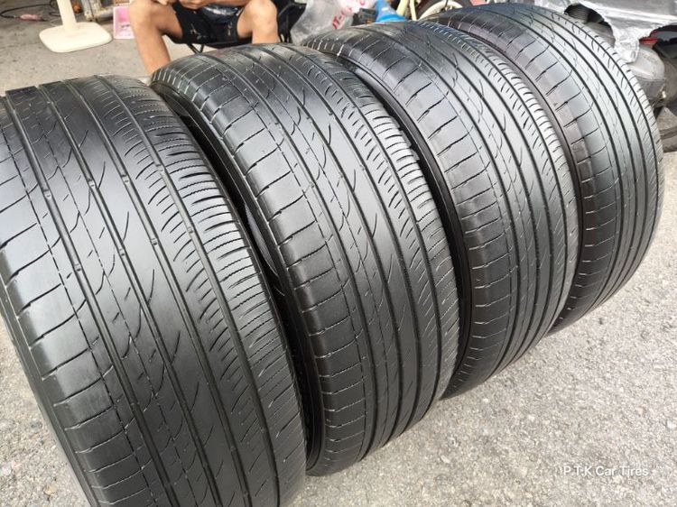 👉 TOYO PROXES CR1 SUV 👈235/55/18 ผลิตปี25 (ปีแท้ๆ💯)ดอกยางสวย เนื้อยางนิ่มๆ สดๆ ปีสดๆ ร่องยางลึก ไม่กินข้าง ขอบสวย รับน้ำหนักได้ดีเยื่ยม 104V ทนๆ ผ่านการใช้งานมาน้อยม รูปที่ 7