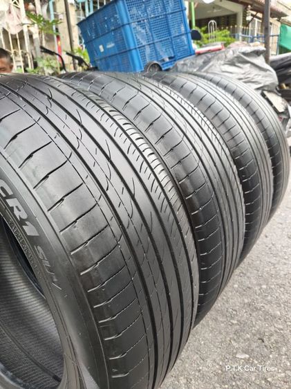 👉 TOYO PROXES CR1 SUV 👈235/55/18 ผลิตปี25 (ปีแท้ๆ💯)ดอกยางสวย เนื้อยางนิ่มๆ สดๆ ปีสดๆ ร่องยางลึก ไม่กินข้าง ขอบสวย รับน้ำหนักได้ดีเยื่ยม 104V ทนๆ ผ่านการใช้งานมาน้อยม