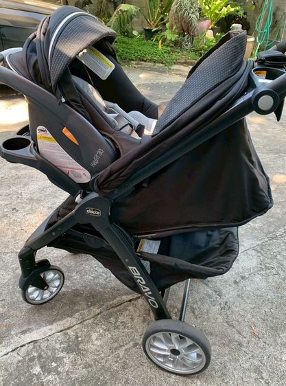 รถเข็นเด็ก Chicco Bravo 3 in 1 พร้อม keyfit 30 รูปที่ 4