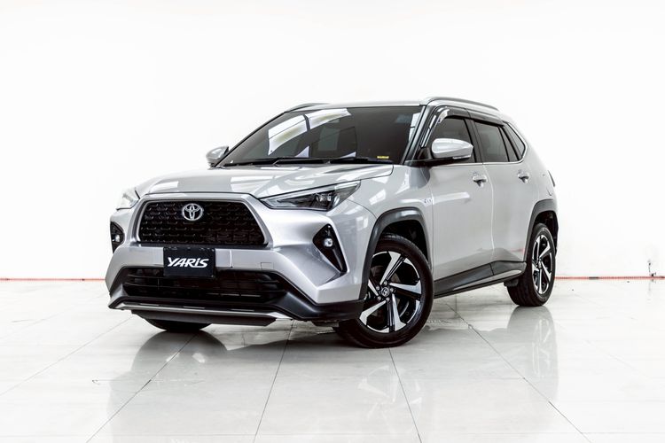 รถ Toyota Yaris Cross 1.5 HEV Premium สี เทา