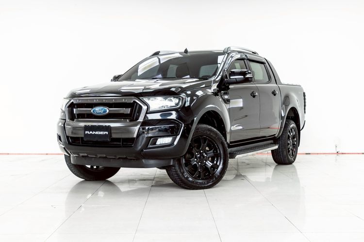 รถ Ford Ranger 2.2 Hi-Rider Wildtrak สี ดำ