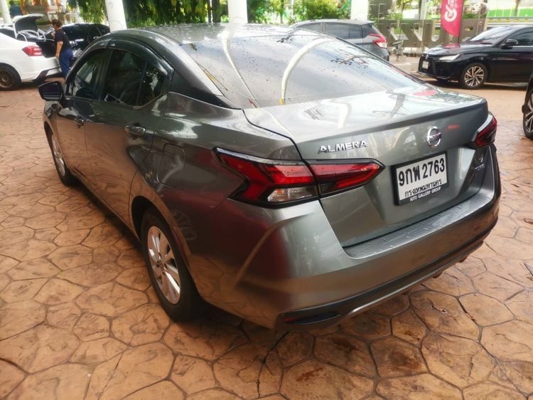 Nissan Almera 2020 1.0 V Sedan เบนซิน ไม่ติดแก๊ส เกียร์อัตโนมัติ เทา รูปที่ 4