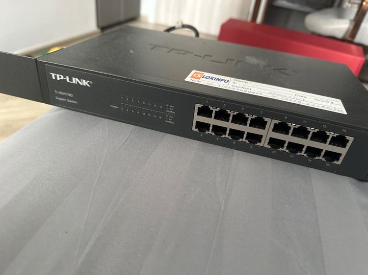 อุปกรณ์เครือข่าย TPLink Gigabit switch 