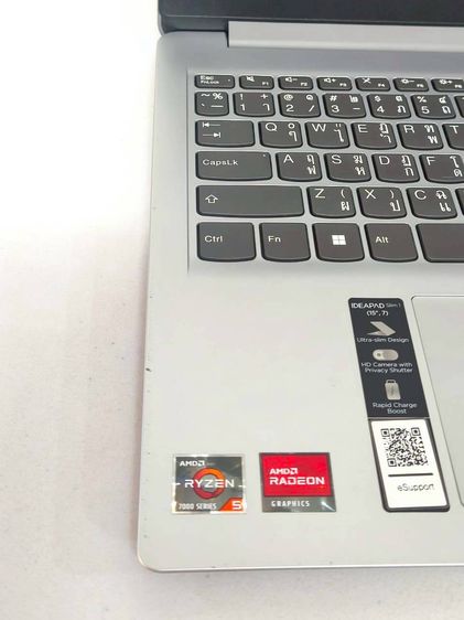 ขาย โน็ตบุ๊ค Lenovo Ideapad Ryzen5 Gen7 Ram 8GB M.2 512GB จอ15.6 FHD การ์ดจอแยก วินโดว์แท้ ราคา9,500บาท  รูปที่ 12