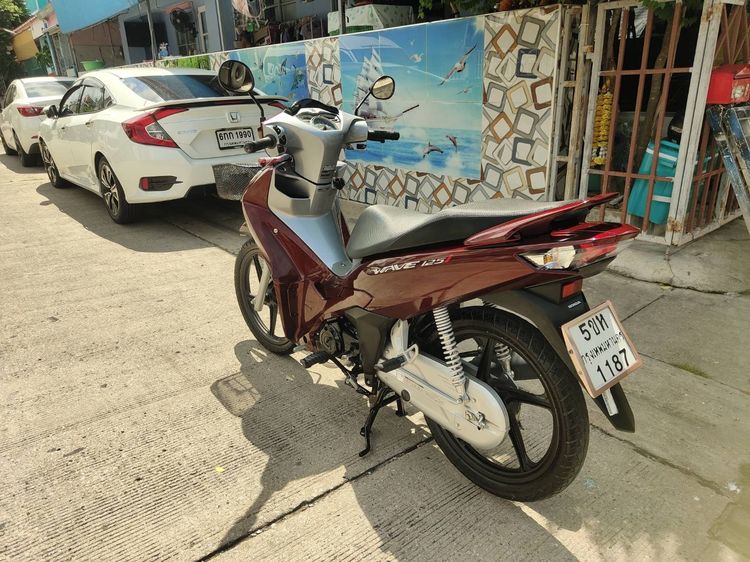 🛵ยังไงก็ขาย WAVE125 i ปี 66 เครื่องดี สีสวย สตาร์ทมือ ไมล์ดิจิตอล รถบ้านเดิมๆ เล่มชุดโอนครบ+เปลี่ยนถ่ายน้ำมันเครื่องฟรี ส่งฟรี30 ก.ม รูปที่ 6