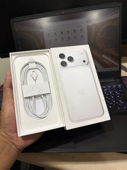 iPhone 17 Pro Max 256GB Silver เดิมๆ สวยใส ไร้รอยแบต 100% ปกศ. ยาวๆ รับเทรินทุกรุ่นสอบถามได้คัฟ รูปที่ 2