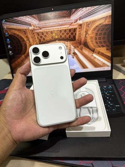iPhone 17 Pro Max 256GB Silver เดิมๆ สวยใส ไร้รอยแบต 100% ปกศ. ยาวๆ รับเทรินทุกรุ่นสอบถามได้คัฟ รูปที่ 3