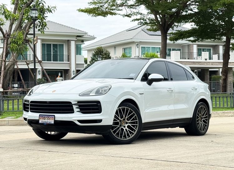รถ Porsche Cayenne 3.0 S E-Hybrid Platinum Edition 4WD สี ขาว