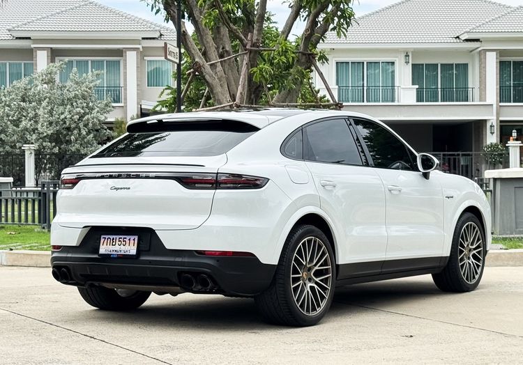 Porsche Cayenne 2023 3.0 S E-Hybrid Platinum Edition 4WD Utility-car ปลั๊กอินไฮบริด (PHEV) ไม่ติดแก๊ส เกียร์อัตโนมัติ ขาว รูปที่ 4