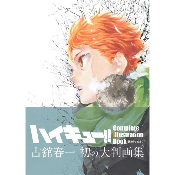 Art book Haikyuu! Complete Illustration book Haikyu!! ハイキュー!! • JP version