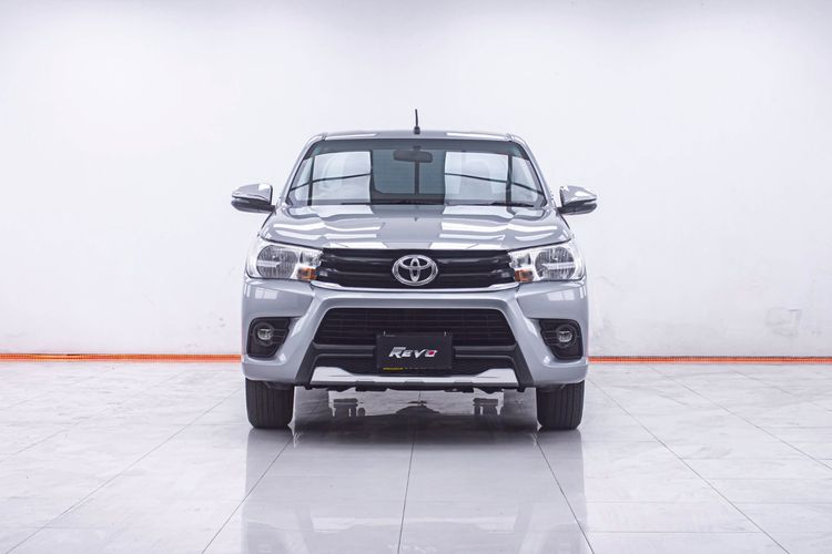 Toyota Hilux Revo 2018 2.8 J Plus Pickup ดีเซล ไม่ติดแก๊ส เกียร์ธรรมดา เทา รูปที่ 4