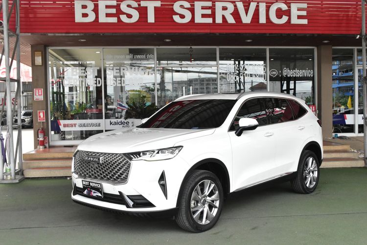 รถ GWM Haval H6 1.5 Hybrid Ultra สี ขาว