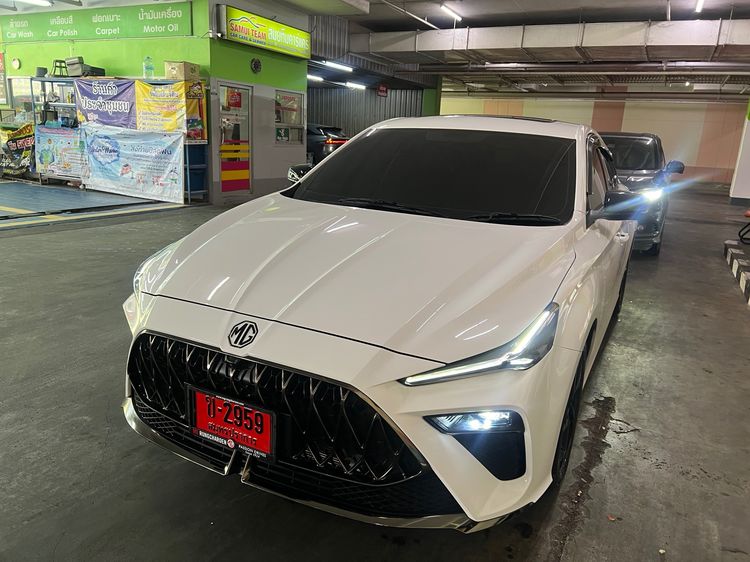 MG MG5 2024 1.5 Pro X Sedan เบนซิน ไม่ติดแก๊ส เกียร์อัตโนมัติ ขาว