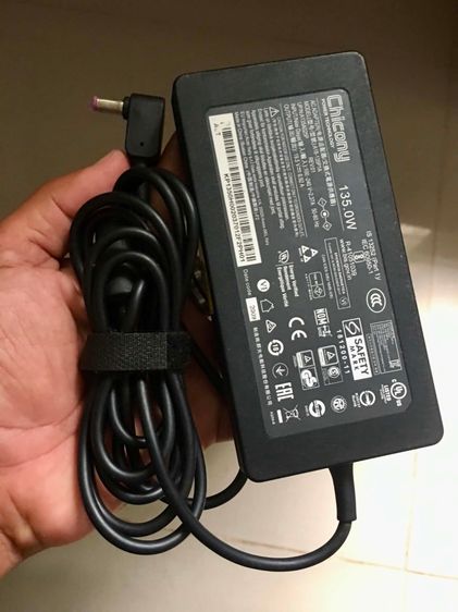 Adapter Chicony ใช้กับNotebook AcerหรือEmachines แอมป์สูง 19.5V 6.92A 135W เทสแล้วใช้งานปกติ 