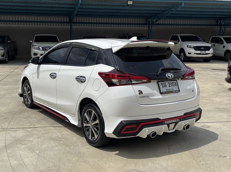 Toyota Yaris 2019 1.2 G Plus Sedan เบนซิน ไม่ติดแก๊ส เกียร์อัตโนมัติ ขาว รูปที่ 4