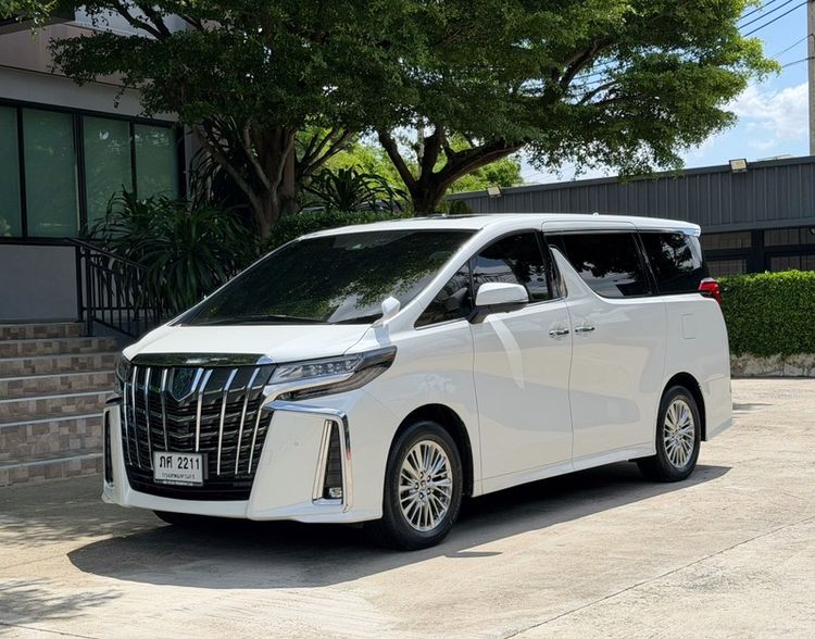 Toyota 2022 Van ไฮบริด ไม่ติดแก๊ส เกียร์อัตโนมัติ ขาว รูปที่ 4