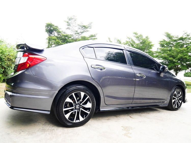 Honda 2014 Sedan เบนซิน ไม่ติดแก๊ส เกียร์อัตโนมัติ เทา รูปที่ 4