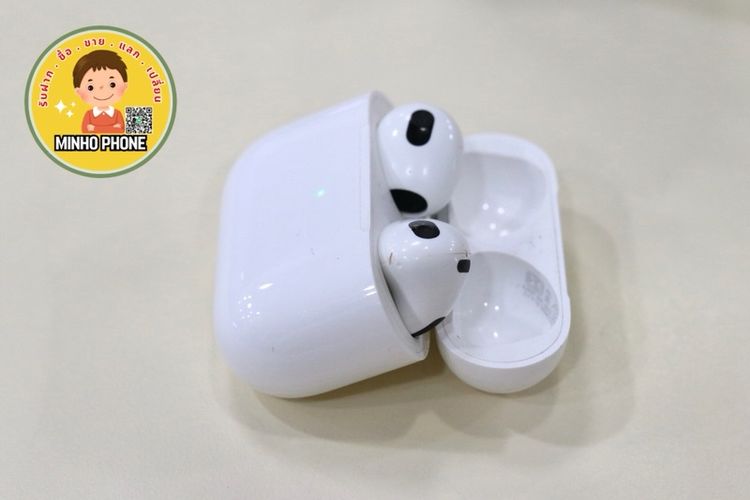 🎧 AirPods 3rd สีขาว 📌พิกัดหลัง มข. โนนม่วง รูปที่ 3