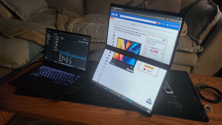 ASUS Vivobook 14 สเปกแรง Core i9 พร้อมจอพกพา 15.6นิ้ว รูปที่ 2