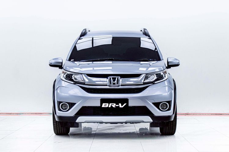 Honda BR-V 2016 1.5 SV Utility-car เบนซิน ไม่ติดแก๊ส เกียร์อัตโนมัติ เทา รูปที่ 4