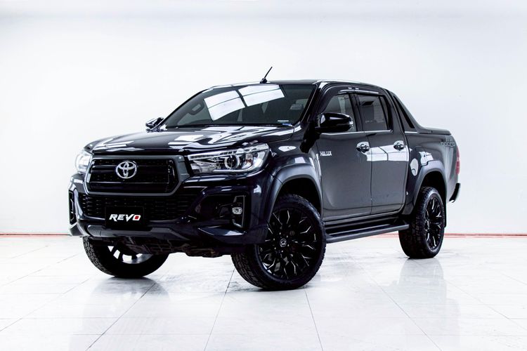 Toyota Hilux Revo 2019 2.4 Prerunner G Rocco Pickup ดีเซล ไม่ติดแก๊ส เกียร์ธรรมดา ดำ