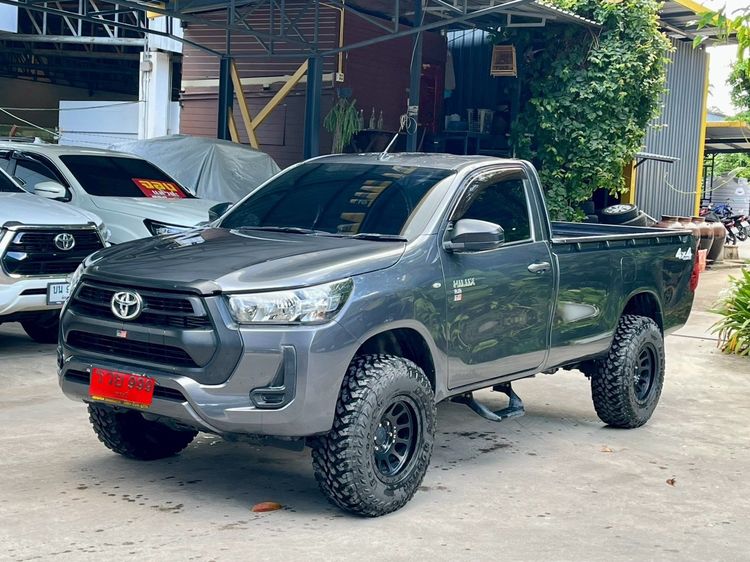 รถ Toyota Hilux Revo 2.8 ENTRY STANDARD CAB สี เทา