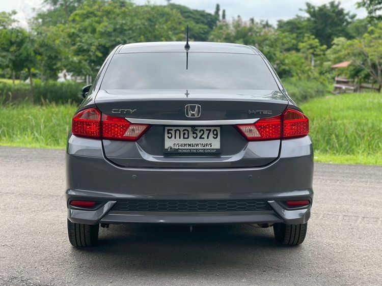 Honda 2017 Sedan เบนซิน ไม่ติดแก๊ส เกียร์อัตโนมัติ เทา รูปที่ 4