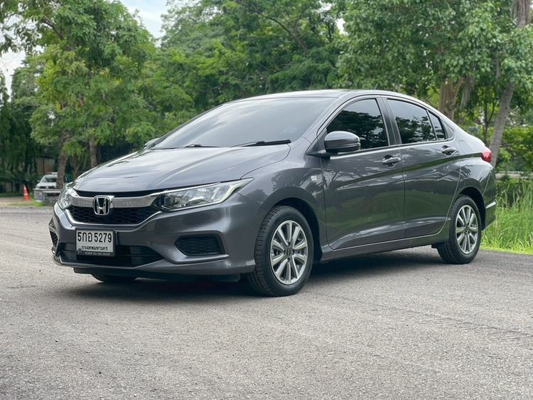 Honda 2017 Sedan เบนซิน ไม่ติดแก๊ส เกียร์อัตโนมัติ เทา รูปที่ 2