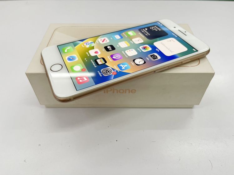 Iphone 8 Plus 128 GB TH แบต 100 ครบ สภาพสวย  ใช้งานได้ดี ราคาถูกใจ รูปที่ 8