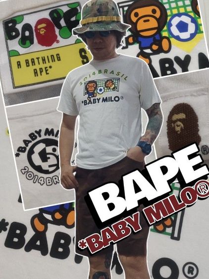 BAPE🙉 BABY MILO VINTAGE