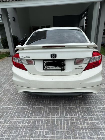 Honda Civic 2014 1.8 S i-VTEC Sedan เบนซิน ไม่ติดแก๊ส เกียร์อัตโนมัติ ขาว รูปที่ 3