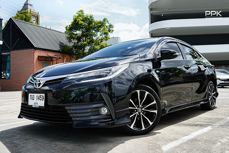 รถ Toyota Altis 1.8 Esport สี ดำ