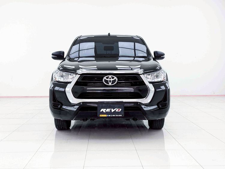 Toyota Hilux Revo 2021 Double Cab 2.4 Entry Z Edition Pickup ดีเซล ไม่ติดแก๊ส เกียร์อัตโนมัติ ดำ รูปที่ 3