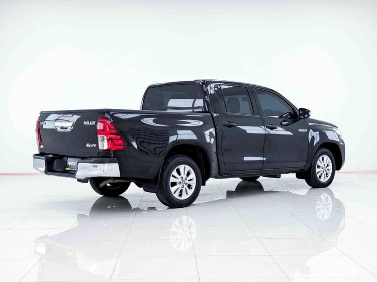 Toyota Hilux Revo 2021 Double Cab 2.4 Entry Z Edition Pickup ดีเซล ไม่ติดแก๊ส เกียร์อัตโนมัติ ดำ รูปที่ 4