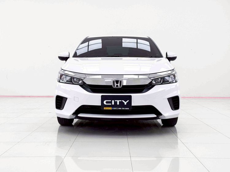 Honda City 2020 1.0 SV Sedan เบนซิน ไม่ติดแก๊ส เกียร์อัตโนมัติ ขาว รูปที่ 3