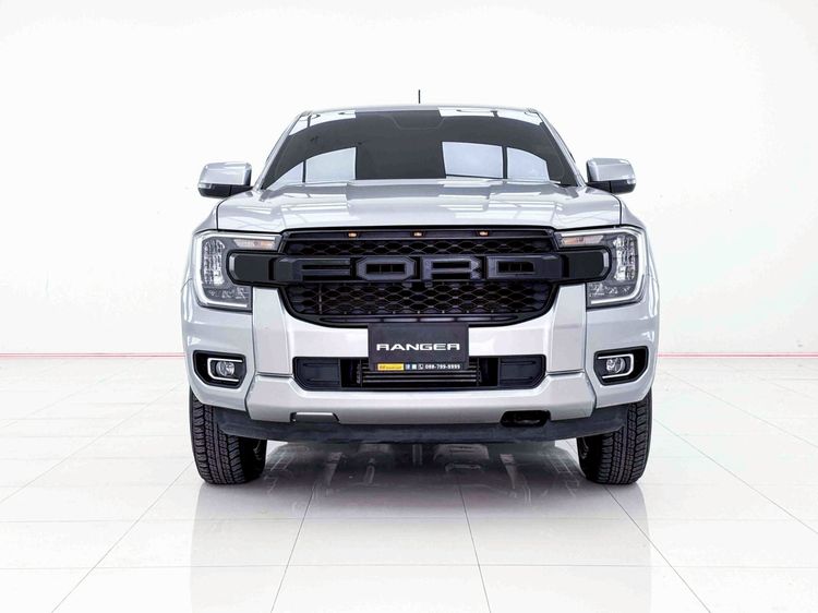 Ford Ranger 2023 2.0 Hi-Rider XLT Pickup ดีเซล ไม่ติดแก๊ส เกียร์อัตโนมัติ เทา รูปที่ 3