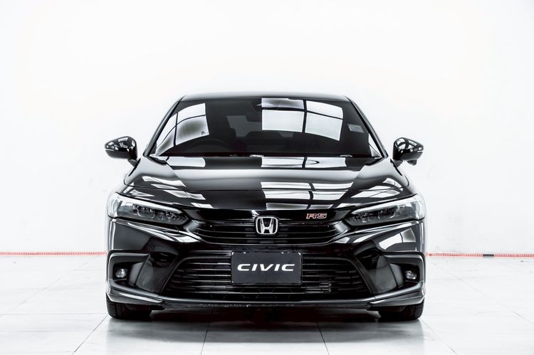 Honda Civic 2021 1.5 Turbo RS Sedan เบนซิน ไม่ติดแก๊ส เกียร์อัตโนมัติ ดำ รูปที่ 4