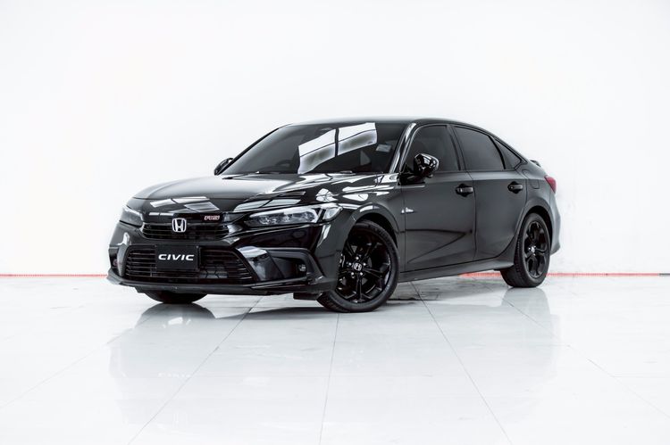Honda Civic 2021 1.5 Turbo RS Sedan เบนซิน ไม่ติดแก๊ส เกียร์อัตโนมัติ ดำ