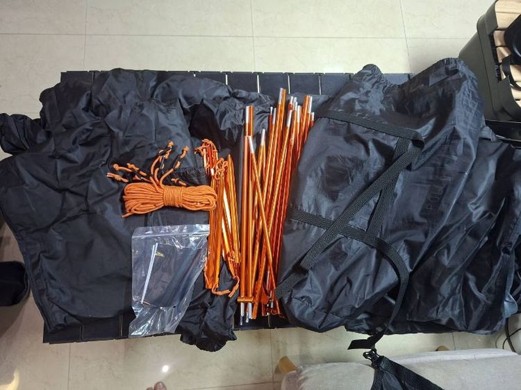 ขายเต็นท์ POLER 2+ Person Tent (Black/Brown) ใช้แค่ 4 ครั้ง สภาพ 95% แถมกราวด์ชีทตรงรุ่น รูปที่ 4