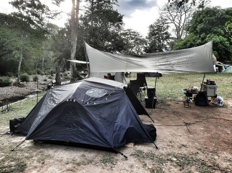 ขายเต็นท์ POLER 2+ Person Tent (Black/Brown) ใช้แค่ 4 ครั้ง สภาพ 95% แถมกราวด์ชีทตรงรุ่น รูปที่ 10