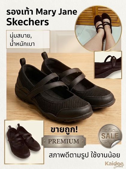 อื่นๆ อื่นๆ ขนาดอื่น ๆ ดำ Sold out รองเท้า Skechers Mary Jane size 24 cm