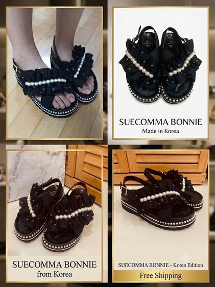รองเท้าแบรนด์เกาหลีสุดฮิต SUECOMMA BONNIE