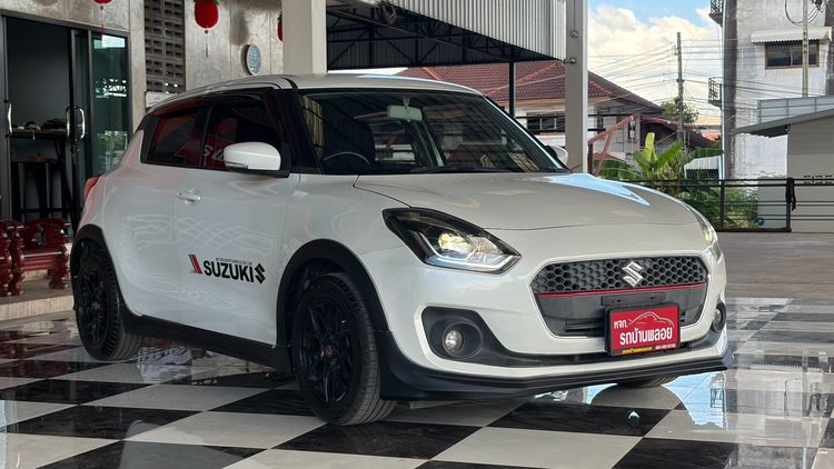 Suzuki Swift 2018 1.2 GLX Sedan เบนซิน ไม่ติดแก๊ส เกียร์อัตโนมัติ ขาว รูปที่ 3