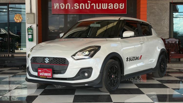 Suzuki Swift 2018 1.2 GLX Sedan เบนซิน ไม่ติดแก๊ส เกียร์อัตโนมัติ ขาว