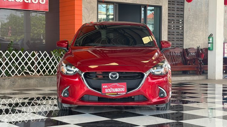 Mazda Mazda 2 2019 1.3 High Connect Sedan เบนซิน ไม่ติดแก๊ส เกียร์อัตโนมัติ แดง รูปที่ 2