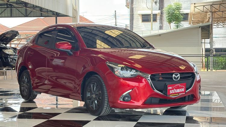 Mazda Mazda 2 2019 1.3 High Connect Sedan เบนซิน ไม่ติดแก๊ส เกียร์อัตโนมัติ แดง รูปที่ 3