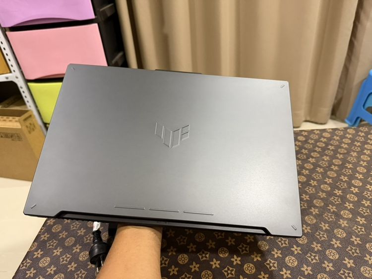 วินโดว์ ไม่ใช่ Notebook Asus TUF Gaming F17 FX707ZU4-HX019W จอ 17.3 RTX4050 อัพแรม 24GB  ทำงาน เล่นเกม อื่นๆ ลื่นมากครับ